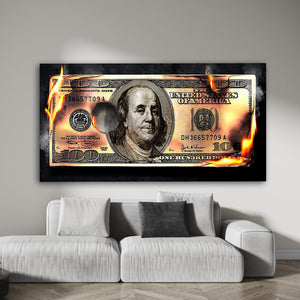 BILLETE FUEGO (B05) - 120X70 cm